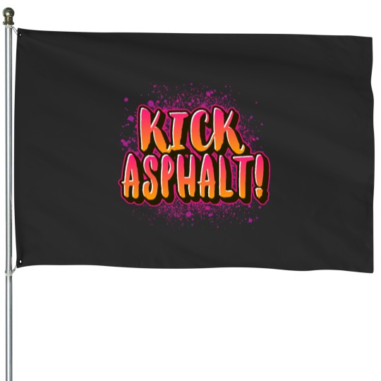 Discover Kick Asphalt! House Flags