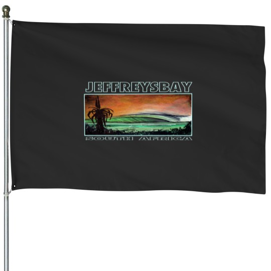 Discover Jeffreys Bay South Africa House Flags