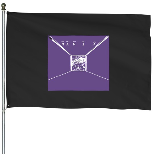 Discover insomniac Sticker Riptide Pirates Aromantic Pride House Flags