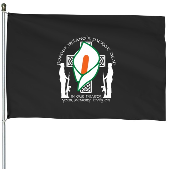 Discover Ireland Irish Easter Lily House Flags