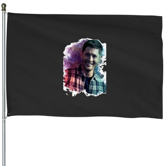Discover Dean Winchester Supernatural House Flags