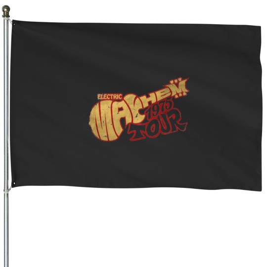 Discover Electric mayhem Tour 1975 Essential House Flags