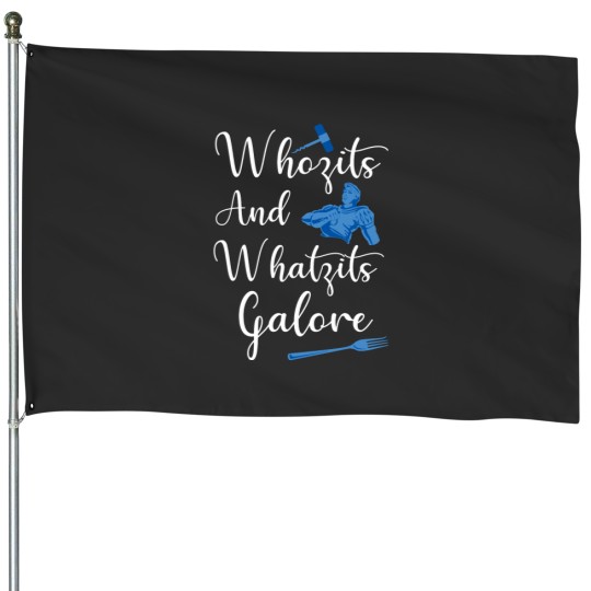 Discover Whozits and Whatzits Galore Essential House Flags