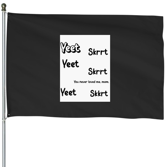 Discover Yeet Skrrt pack 2 House Flags