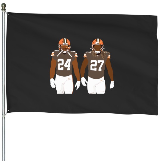 Discover Nick Chubb  Kareem Hunt House Flags