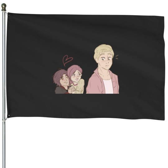 Discover Zero Time Dilemma - Carlos And Junepei 2474 House Flags