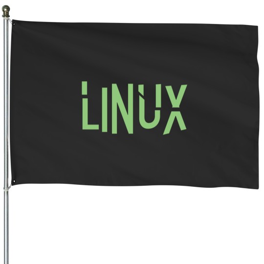 Discover Linux Shirt House Flags