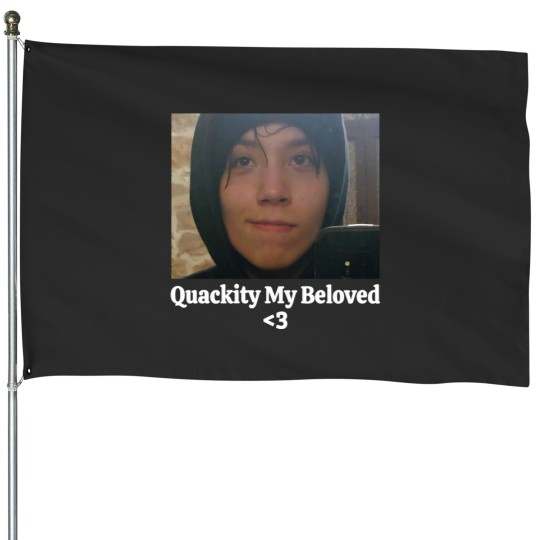 Discover Quackity My Beloved Karl (BEST QUALITY) House Flags