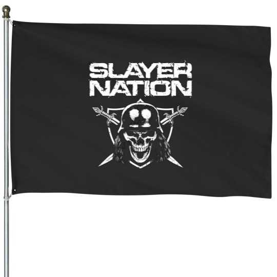 Discover Slayer Nation House Flags