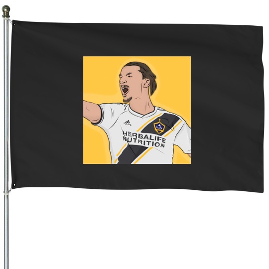 Discover Zlatan Ibrahimovi La Galaxy 1082 House Flags