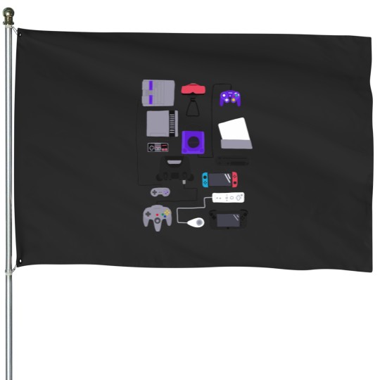 Discover Consoles tangle House Flags