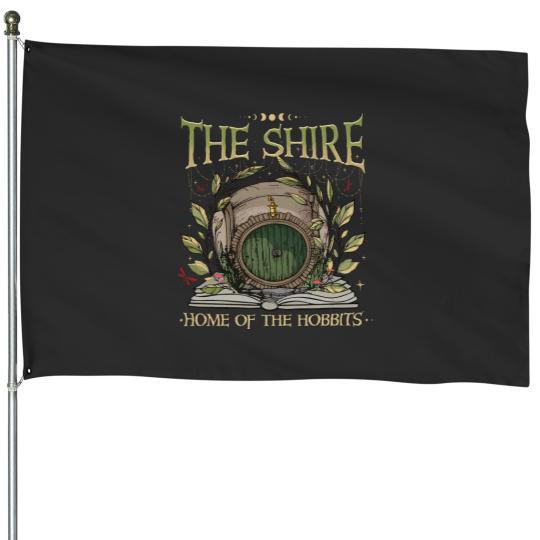 Discover The Shire House Flag - Gift for Hobbit Lovers