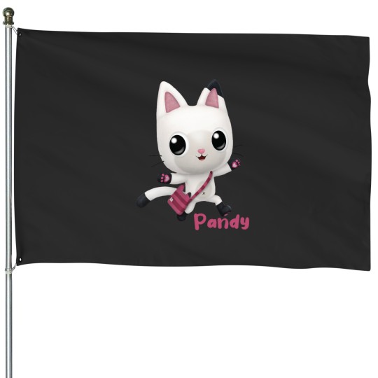 Discover Gabbys Dollhouse - Pandy Cat House Flags