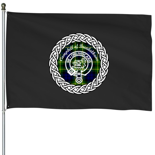 Discover Clan Campbell of Breadalbane surname last name tartan crest badge 1 1 House Flags