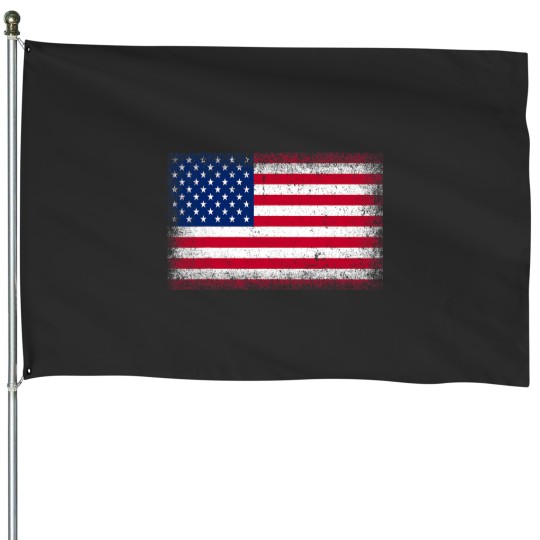 Discover US Flag Fourth of July American House Flag