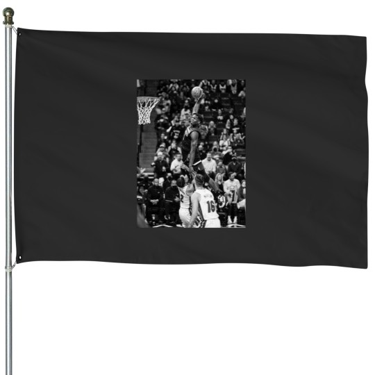 Discover Anthony Edwards Dunk Of The Year BlackWhite House Flags