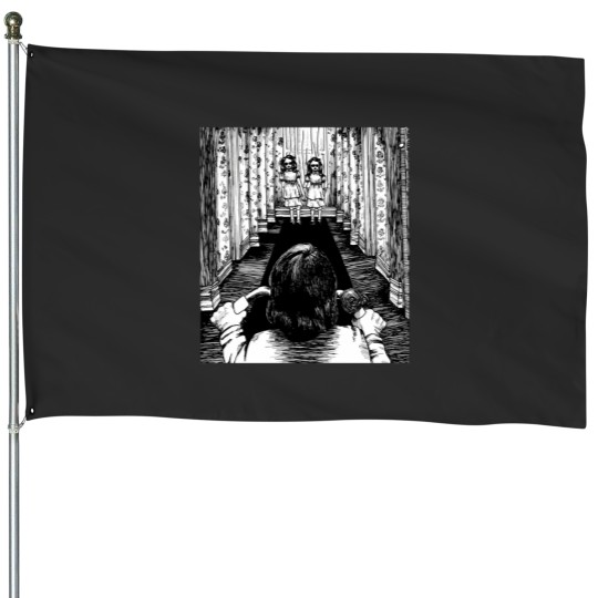 Discover Danny Torrence And The Grady Twins 1 House Flags