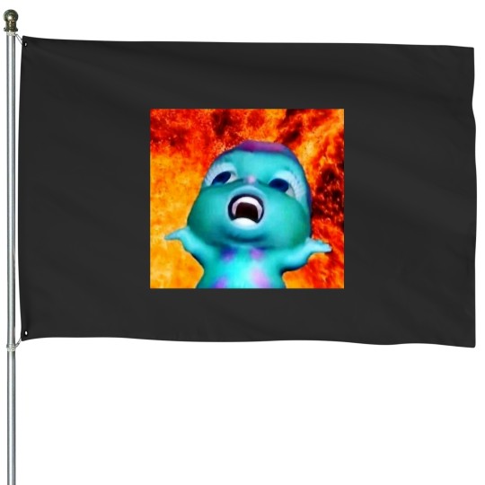 Discover Bibble Meme Painting Vintagess House Flags