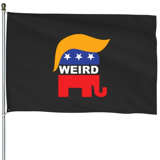 Discover Gop Republican Trump Elephant Weird 1967 House Flags