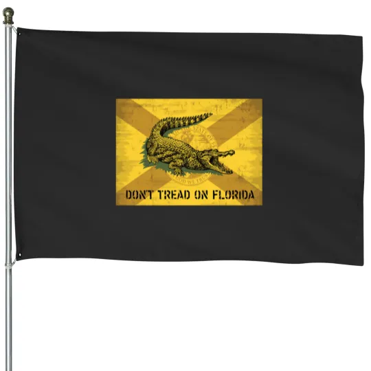 Discover DONT TREAD ON ME FLORIDA CUSTOM DESIGN House Flags