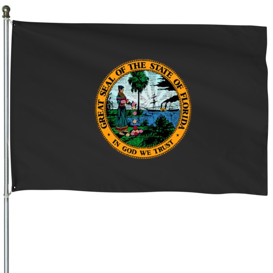 Discover Great Seal of Florida House Flags