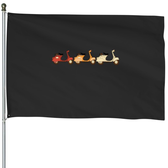 Discover scooter Essential House Flags