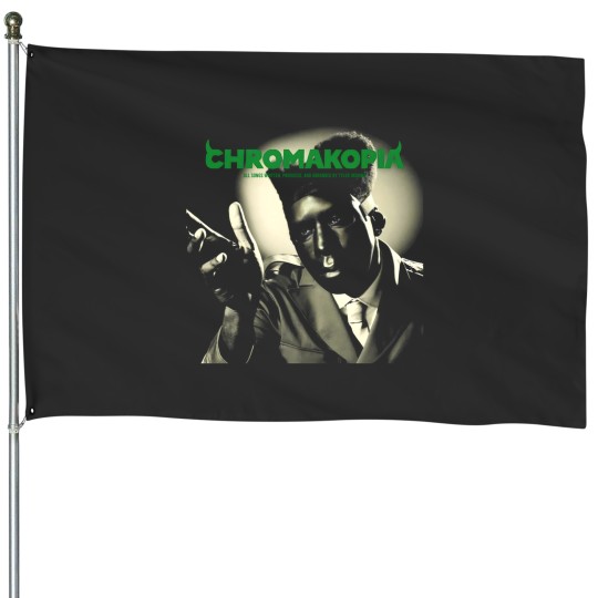 Discover Tyler the Creator Chromakopia House Flags, rap album merch, hip-hop fashion