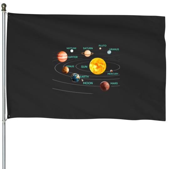 Discover Solar System House Flags