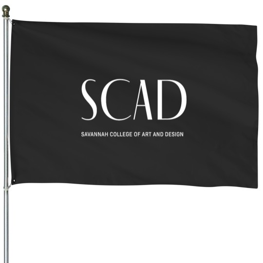 Discover SCAD Art Deco Style College House Flags