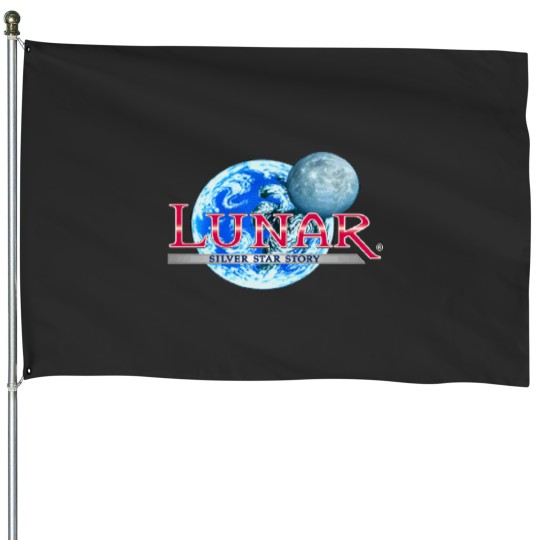 Discover Lunar Silver Star House Flags