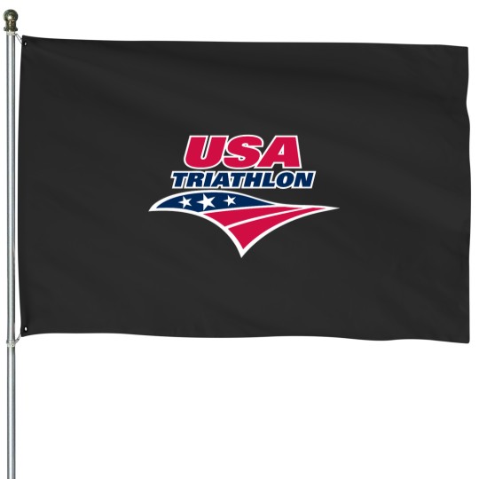 Discover USA Triathlon Essential House Flags