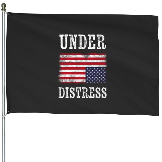 Discover Upside Down American Flag Under Distress United States USA House Flags