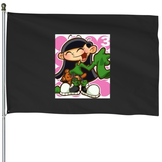 Discover Kids next door 3 House Flags