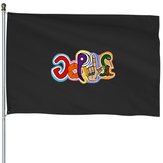 Discover Gorls Logo 5286 House Flags