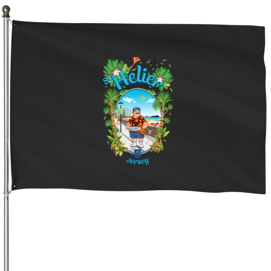 Discover St Helier - Tourist_s Paradise The 12 Parishes of Jersey Channel Islands House Flags