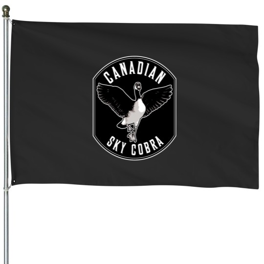 Discover Canadian Sky Cobra House Flags
