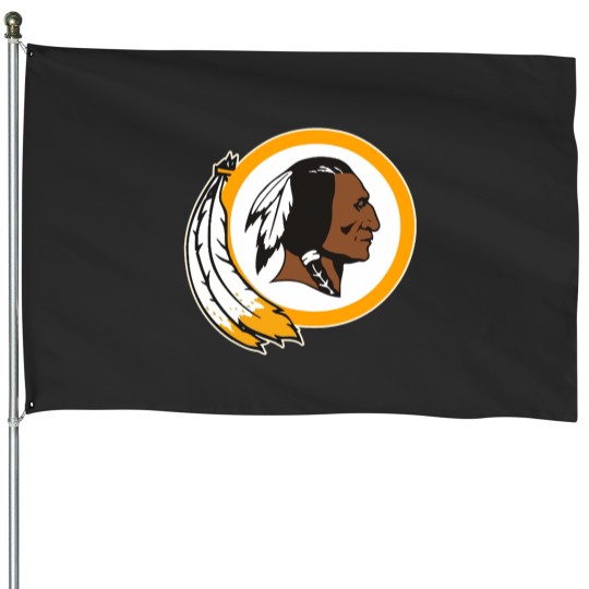 Discover Washington Football Logo House Flags
