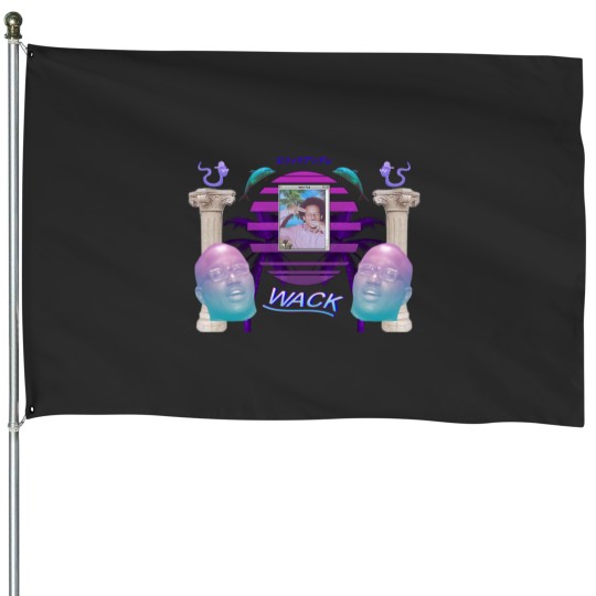 Discover Eric Andre Show Vaporwave House Flags