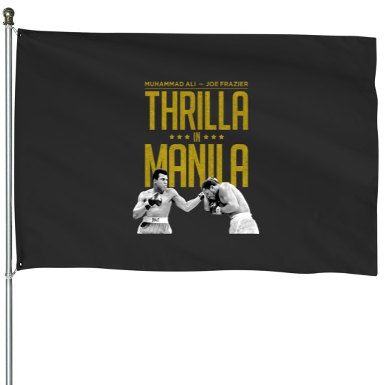 Discover Thrilla In Manila House Flags