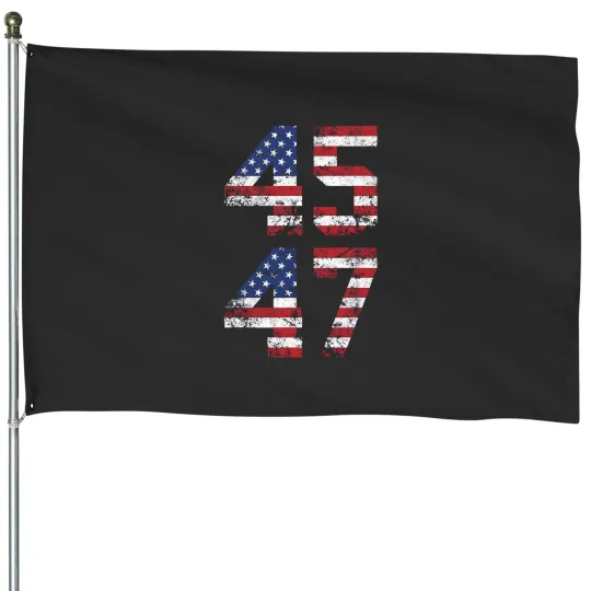 Discover Trump 2024 House Flags - Supporter Gift