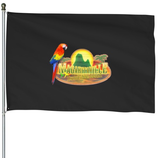 Discover Jimmy Buffett Margaritavill House Flags