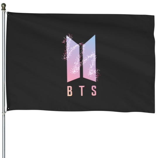 Discover BTS Logo House Flag