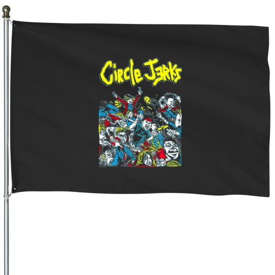Discover Circle Jerks House Flags