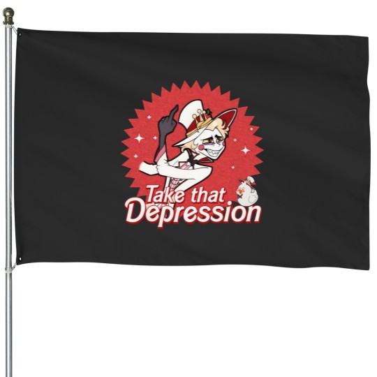 Discover Take That Depression House Flag