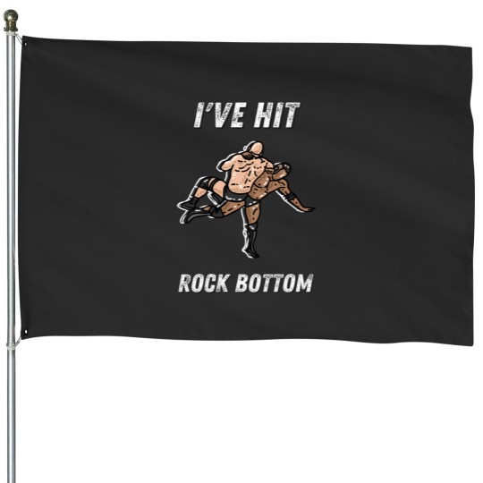 Discover Ive Hit Rock Bottom House Flags