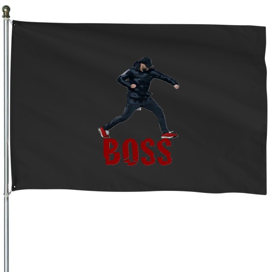 Discover Johnny Tour Cash Man Essential House Flags
