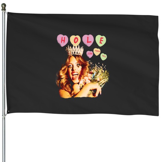 Discover Hole Live Through This House Flags