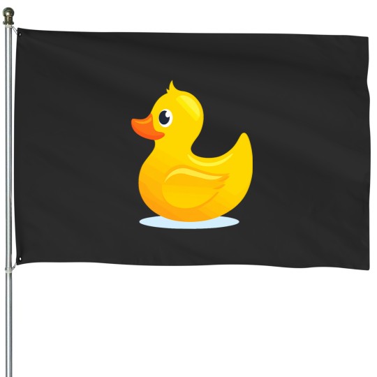 Discover Duck Tshirt Yelllow Cute Duckie Tee Shirt Great For Kids House Flags