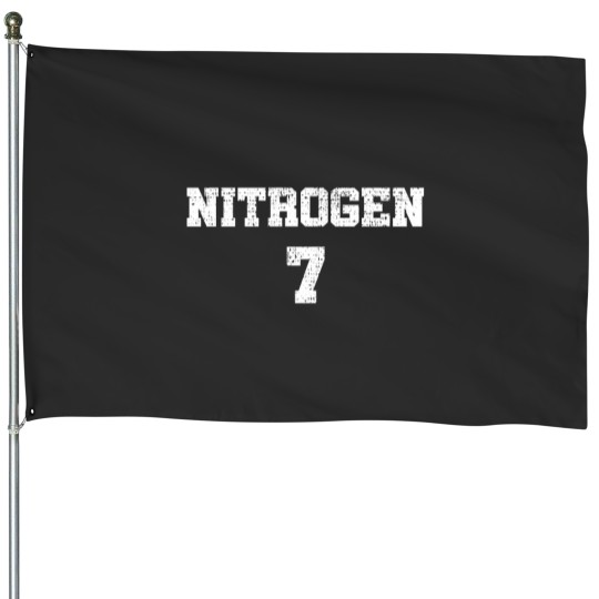 Discover Nitrogen Essential House Flags