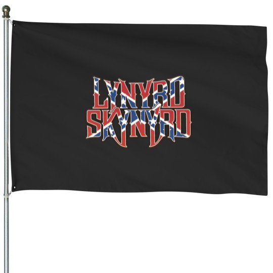 Discover Lynyrd Skynyrd House Flags - Vintage Rock Music - House Flags